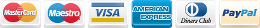 Visa Mastercard Maestro Paypal Bonifico Contrassegno